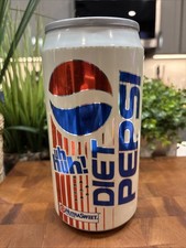 Vintage Diet Pepsi Uh Huh Singing Musical Sign Wall Decor Can 7.5”