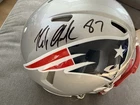 Rob Gronkowski Autographed New England Patriots Helmet FULL SIZE Authentic