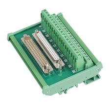 DB37 DIN Rail Mount Interface Module Terminal Block DSub 37Pin Breakout