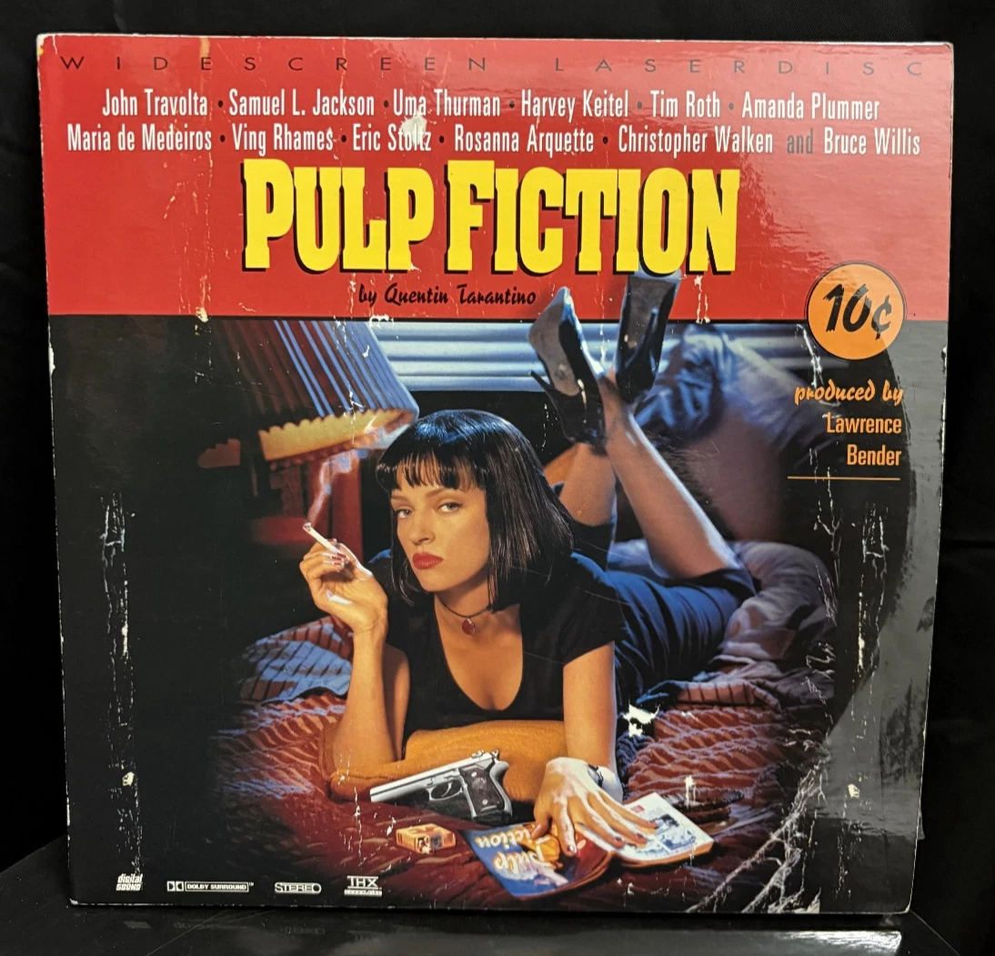 パルプフィクション レーザーディスク Pulp Fiction (Criterion Collection) Laserdisc LD 4-Disc Set
