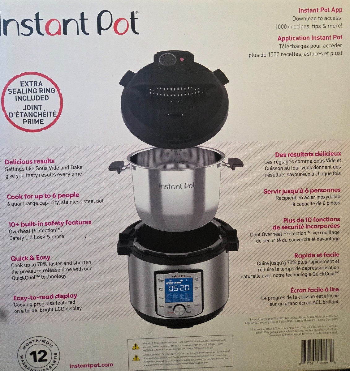 Nồi áp Suất Review Instant Pot Duo Evo Plus Stainless Steel Pot