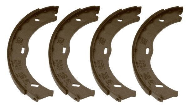 Mâchoires de frein de stationnement arrière GS8741 TRW Mercedes-Benz tambour