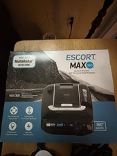 Escort MAX 360 Radar Detector MultiRadar GPS 360  Arrows Dual Antenna