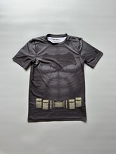 Under Armour Alter Ego Batman Men?s Gray T Shirt Compression Sz S Superhero