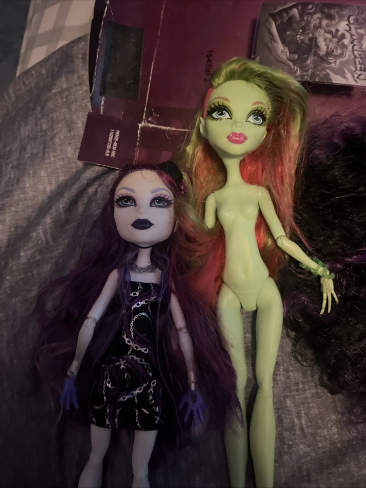 Muñeca Mattel Monster High Nine ClaudineWolf Frankenstein Venus trampa para moscas y más. Foto 2 de 4