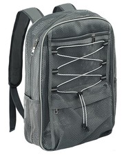 Mesh Backpack with Adjustable Straps, 17 x 13 x 9.5 inches, Side Pockets, Ava...