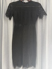Lulus Lace Dress Women's Black Size M