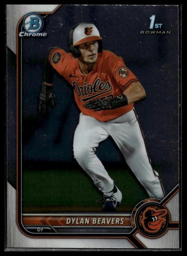 2022 Bowman Draft #BDC-160 Dylan Beavers Chrome 1st Bowman
