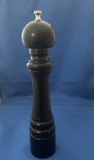 Chef Specialties President 12” Pepper Mill Ebony Wood Stainless Grinder USA