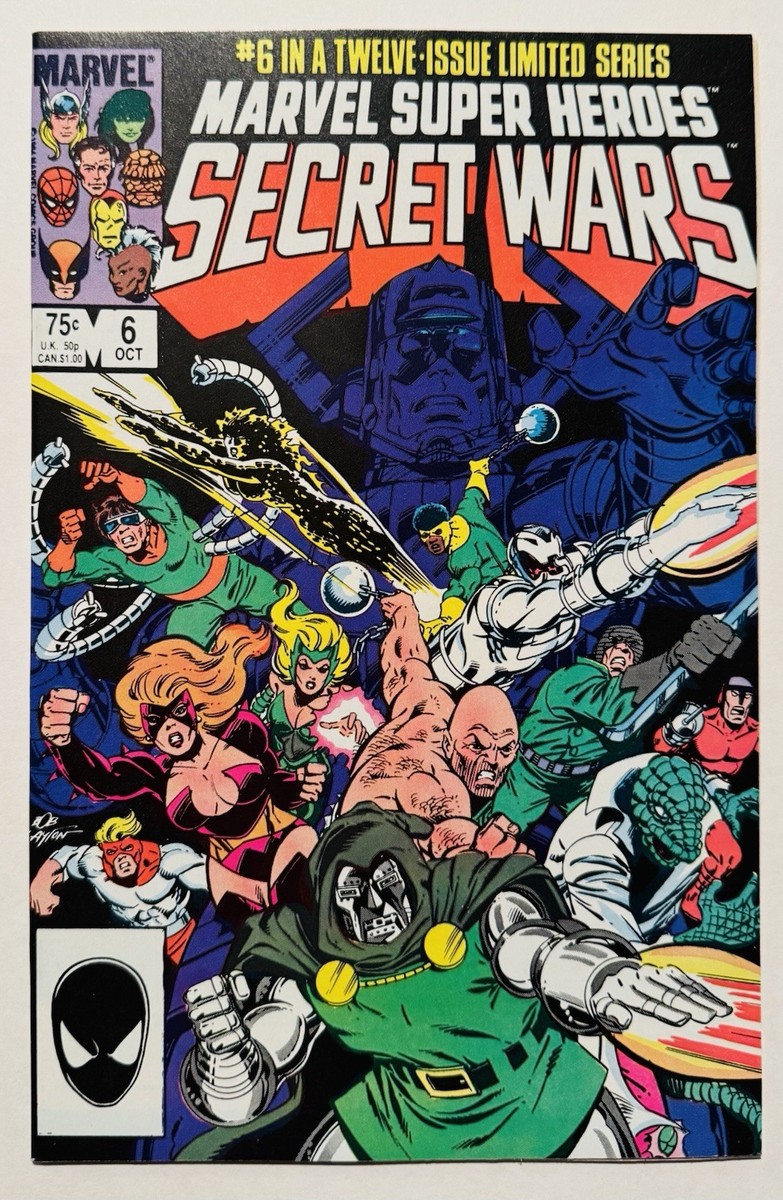 Secret wars #1-9 コンプリートセット アメコミリーフ MARVEL SUPER HEROES SECRET WARS 1 2 3 4 5 6 7 8 9 10 11 12