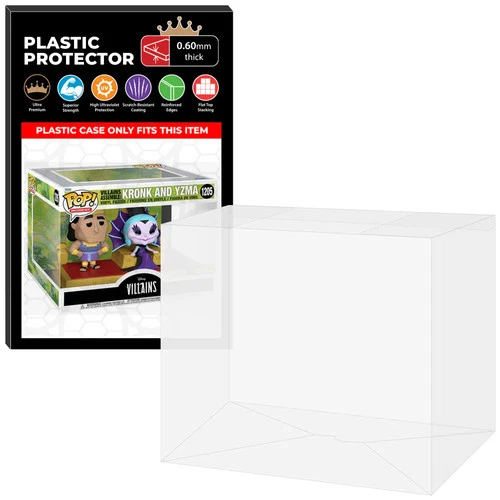 0.60mm Pop Protector for Villains Assemble Kronk and Yzma #1205 Funko Pop