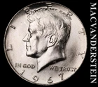 1967 Silver Kennedy Half Dollar - Choice Gem Brilliant Unc  Lustrous  #L3193