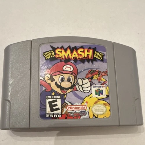 Nintendo Super Smash Bros. Nintendo 64 1999 E Rated Fighting Multiplayer