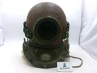 TOA Diving Divers Helmet Japanese Scuba Mask Brass Antique Vintage R3395