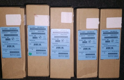 POLYCOM VVX 450 NEW OPEN BOX WITH NEW AND BOXED PSUs Job Lot 5 VVX450 ...