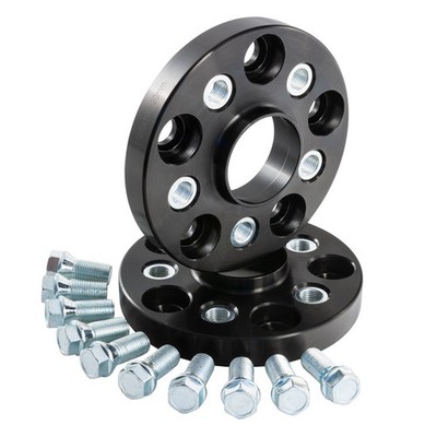 Hub Centric 20mm schwarz PKD Adapter, Paar (5x112 / 5x100) - 5x112 PCD, 57,1mm CB