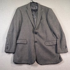 Yves Saint Laurent Blazer Wool Herringbone Mens 42L Tweed Sport Coat