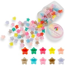 Mini Star Hair Clips for Baby, 100 Pcs Toddler Hair Clips