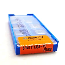 Korloy SPMT 11T308-PD PC5300 Carbide Drilling Inserts (Box of 9)