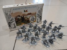 American Revolution Militia 1/32 Scale Figures, 20no, Accurate Figures Ltd, 1989