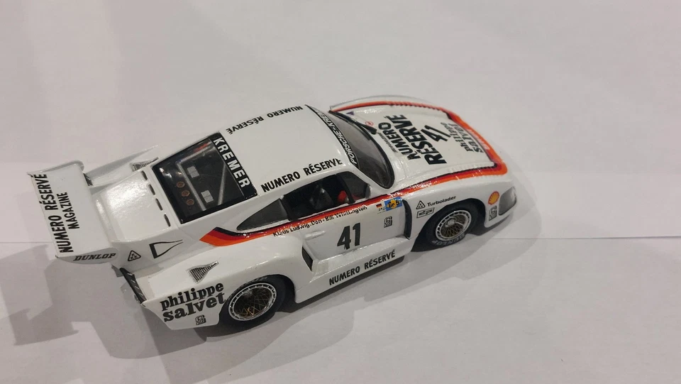 PORSCHE KREMER K3 VAINQUEUR LE MANS 1979 1/43 QUARTZO BLANC - Photo 4/4
