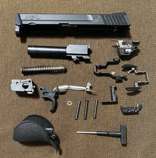 Used OEM Smith & Wesson M&P 40c in .40 S&W  Parts Lot Truglo Fiber Optic Sights