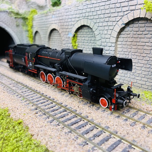 Locomotive à vapeur 52.1591, ÖBB, Ep III - IV, Digital son - ROCO 70048 - HO 1/8 | Condition: Neuf