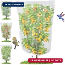 4 Pack Insect Bird Barrier Mesh - Blueberry Bush Netting Cover Insect Bird Netti