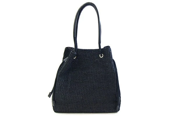 Bolso de Mano Helen Kaminski Bilbao Negro Rafia Usado Bolso de Hombro BILBAO Para Mujer Foto 2 de 4