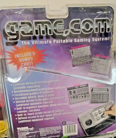 Game.com Quiz Wiz Cyber Trivia w/Portable Gaming System; Complete in Damaged box