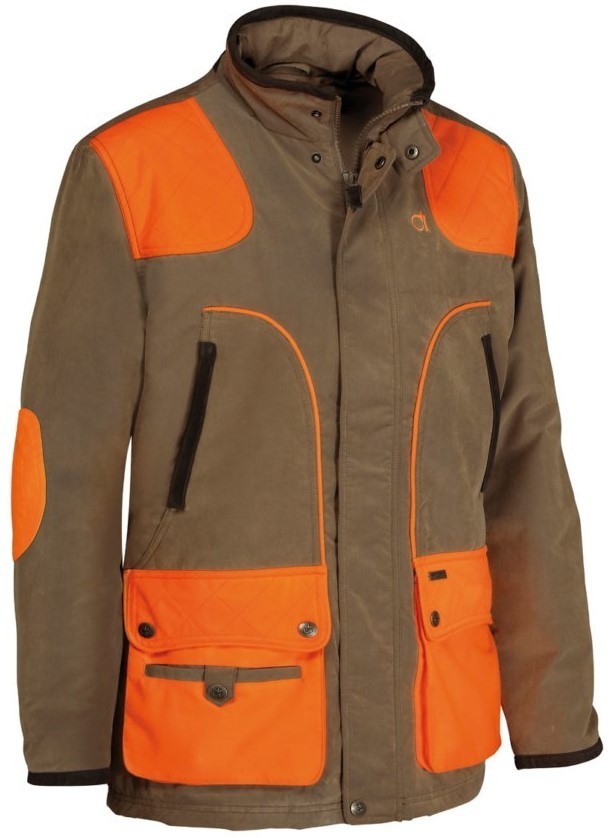 Veste de chasse Club Interchasse Charles en coton kaki