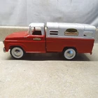 Vintage Tonka Fisherman Pick Up Truck, Red 1961, Nice Shape