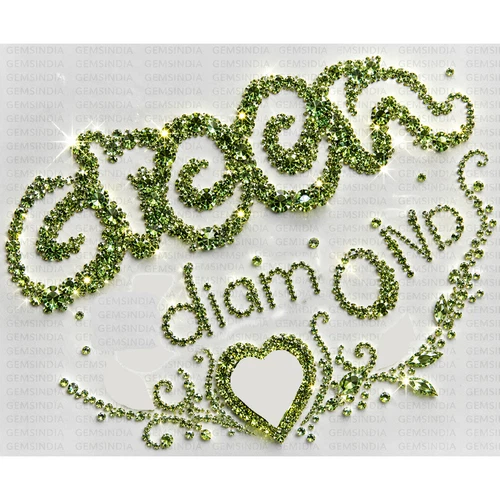.25ct 16pcs Green Diamonds lot 1 to 2 mm each fancy color