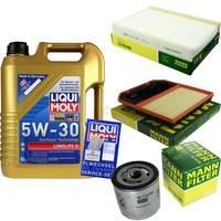 Mann Inspektionspaket 5L Liqui Moly Longlife III 5W-30 FüR VW UP 1.0 Load Skoda