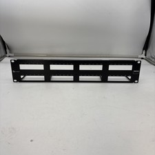 Siemon 48 Port Network Patch Panel Ethernet Connectivity MX-PNL-48-C Unloaded