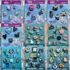 Handmade 5 10 pack Alice In Wonderland Mad hatter Cheshire Cat shoe charms