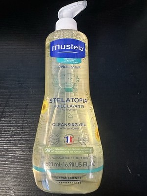 Stelatopia Cleansing Oil, Fragrance Free, 16.9 fl oz (500 ml)