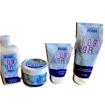 Perfectly Posh Indigo Girl Hand Creme, Body Butter, Body Wash & Body Oil