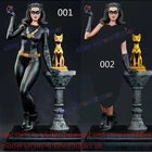 Catwoman Lady Figure 1/8 1/4 1/2 Model Kit Unpainted Unassembled 3D Print 2 Ver.