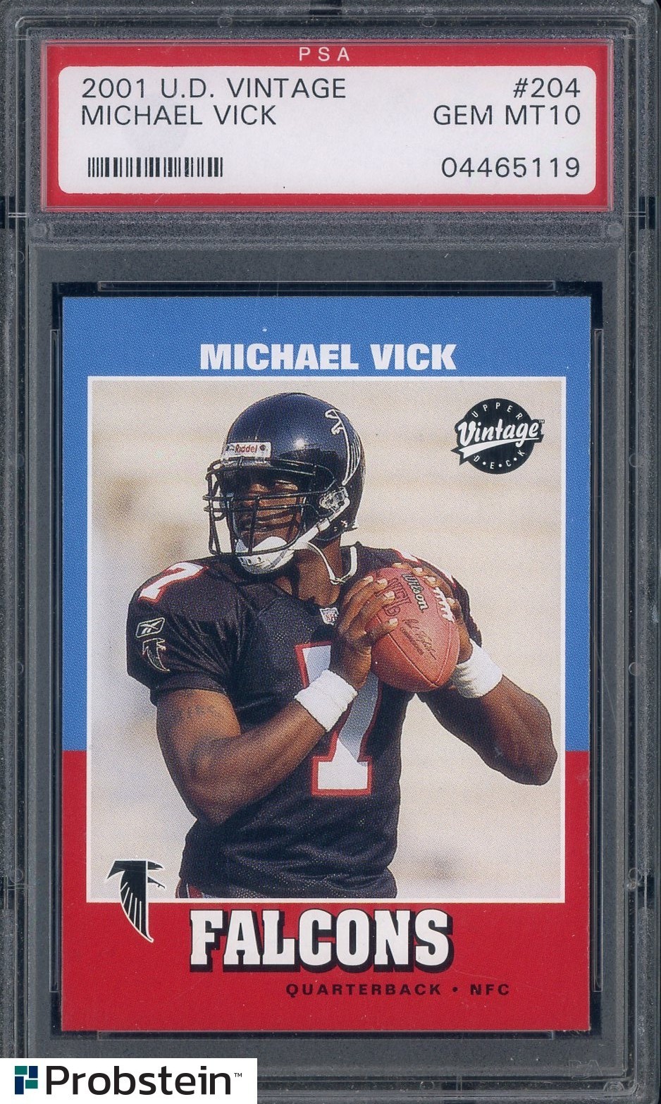 Michael Vick Upper Deck Vintage #204 Base