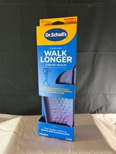 Dr Scholls Insoles Women Comfort Walk Longer absorbs shock protects joints 6-11
