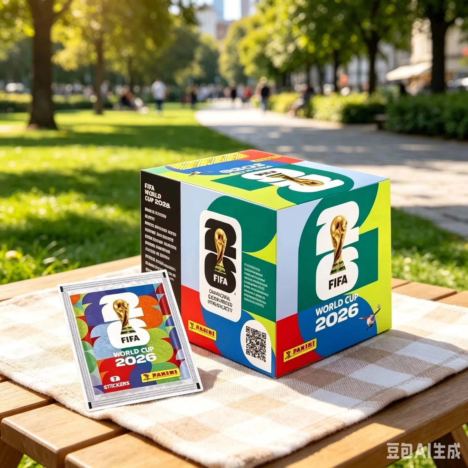 FIFA World Cup 2026 PANINI Collection - 1 Box 50 packs 350 stickers