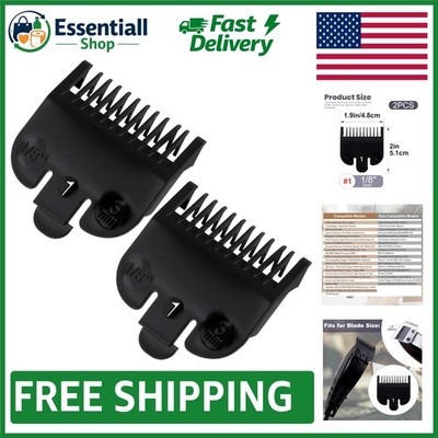 High-Quality Replacement Clipper Guards for Wahl | 2 Pcs, 1/8'' Size
