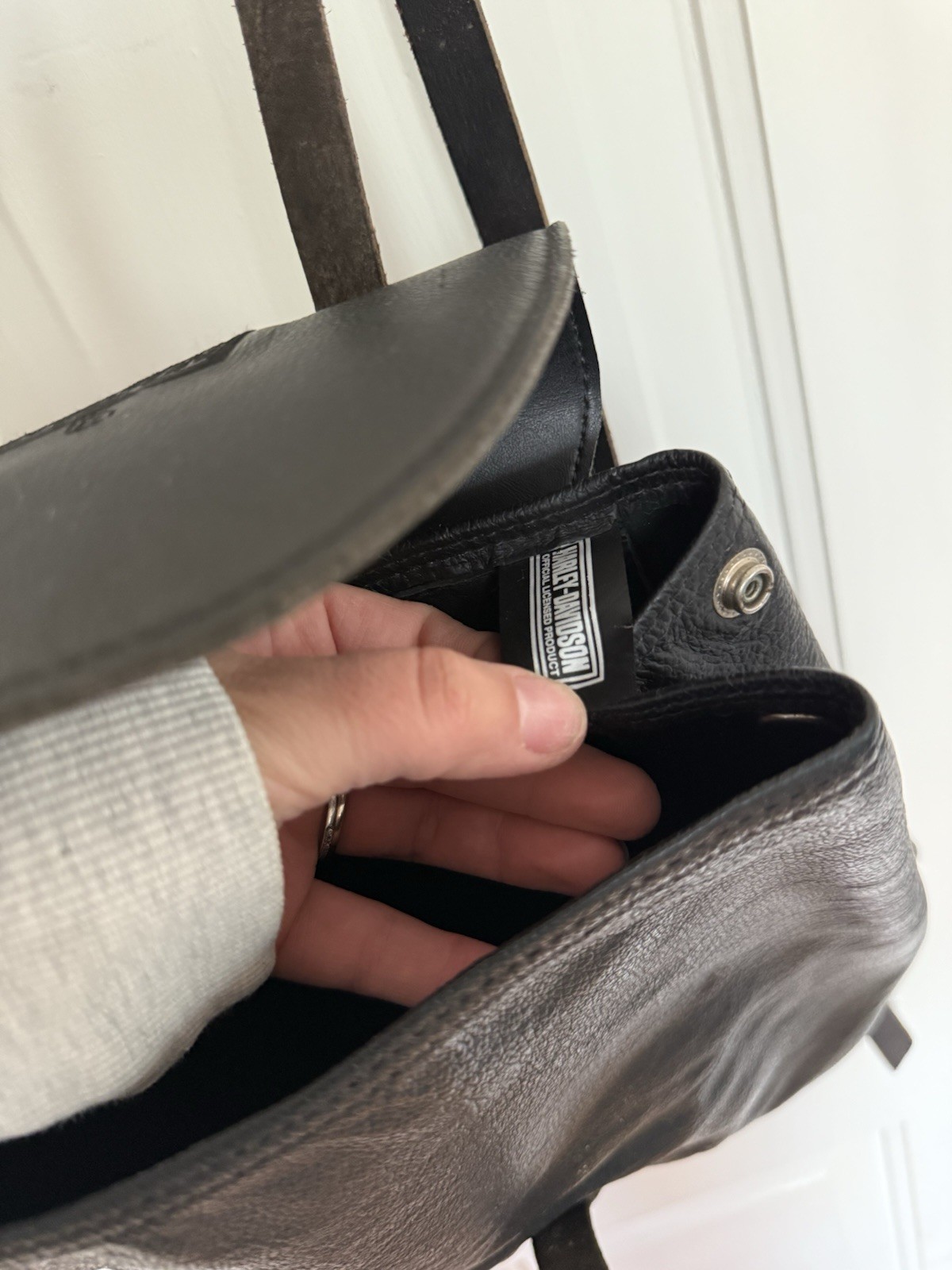 Harley Davidson backpack Leather - image 7