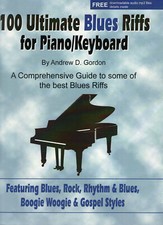100 Ultimate Blues Riffs for Piano/Keyboards Book/audio files