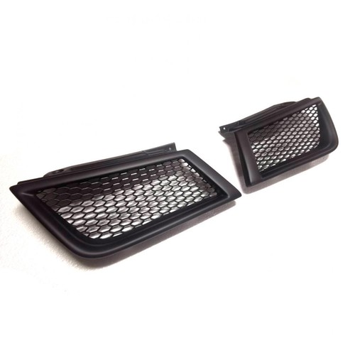 PARRILLA DE MALLA DELANTERA NEGRA PARA MITSUBISHI TRITON L200 ML WARRIOR 2005-08 - Imagen 6 de 7