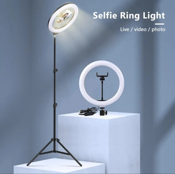 Led photography ring store light