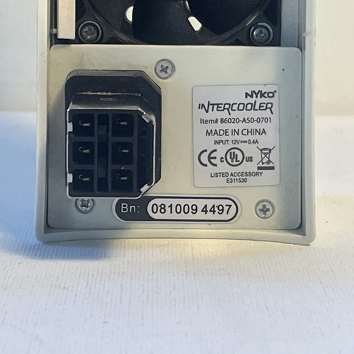 Nyko Intercooler Cooling Fan For Xbox 360 Fat 86020-A50-0701 Genuine Tested - Picture 5 of 6