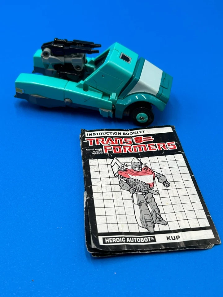 Transformers G1 original TARGETMASTER KUP 100% COMPLETO con retroceso TM Foto 2 de 4