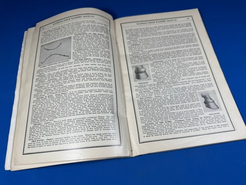 C.1920 WATKINS Stock Raiser' Manual ~ Ganado, Cerdos, Pollos, TONELADAS Información ~ 96 páginas - Imagen 18 de 24